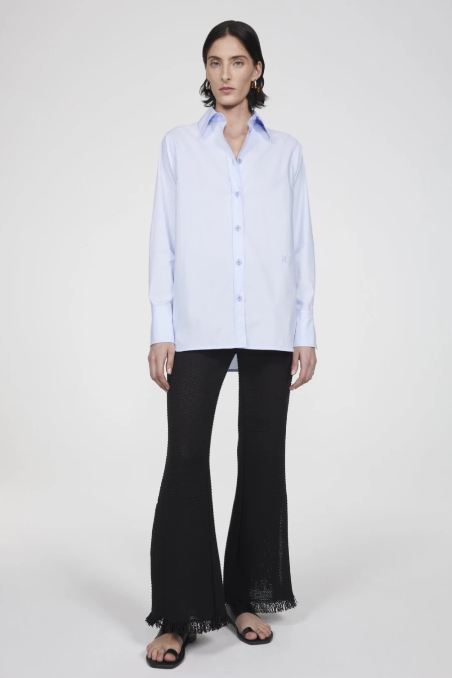 Rodebjer Women's Light Blue Sofia Cotton Shirt
