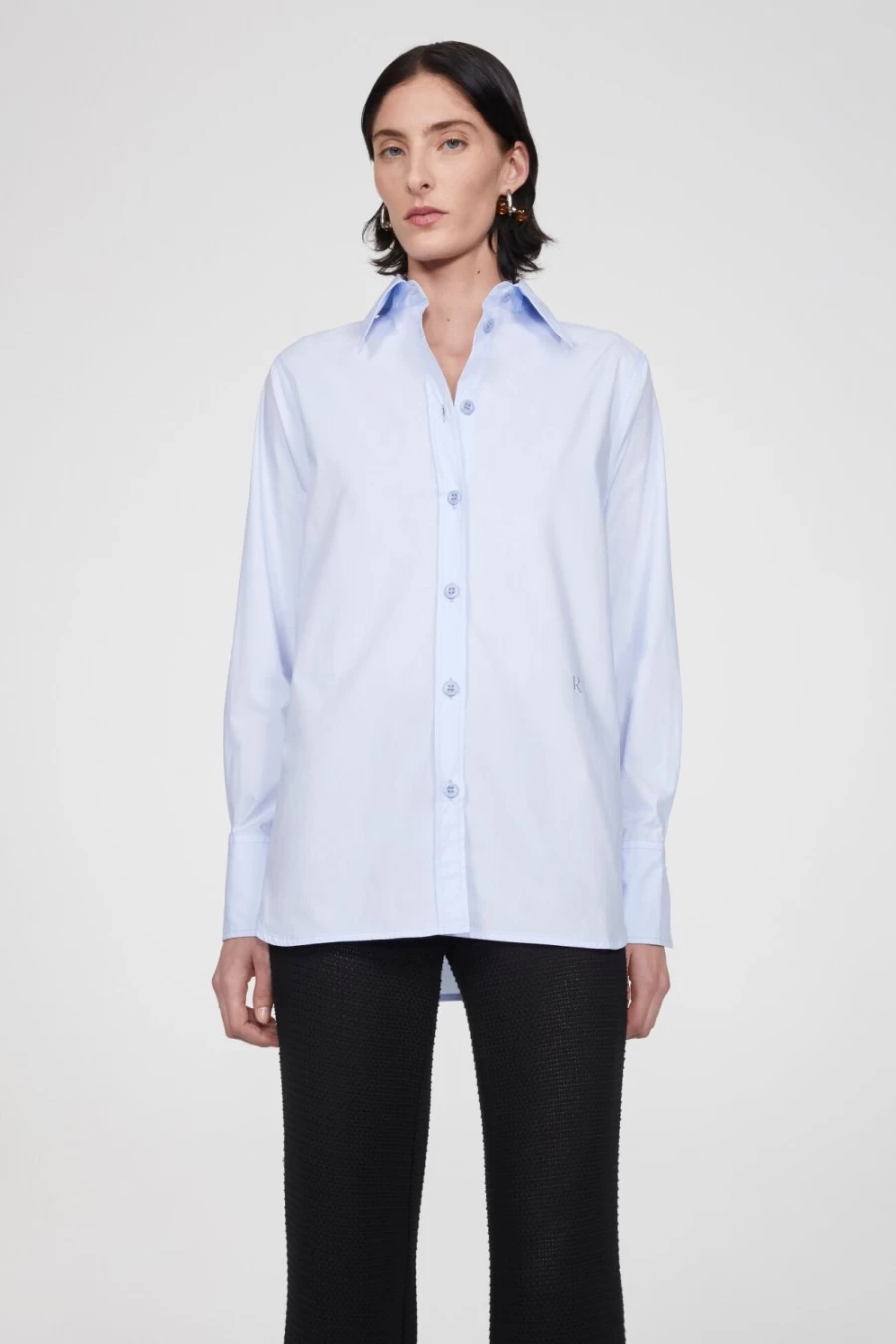Rodebjer Women's Light Blue Sofia Cotton Shirt