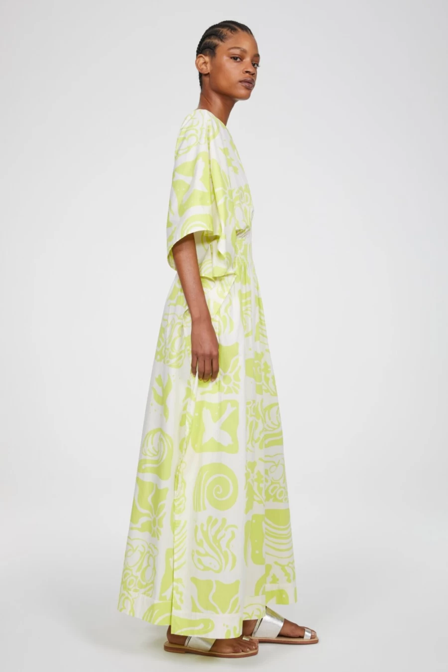 Rodebjer Women's Lime Cotton Mistie Dress - Stylish & Comfortable Summer Outfit