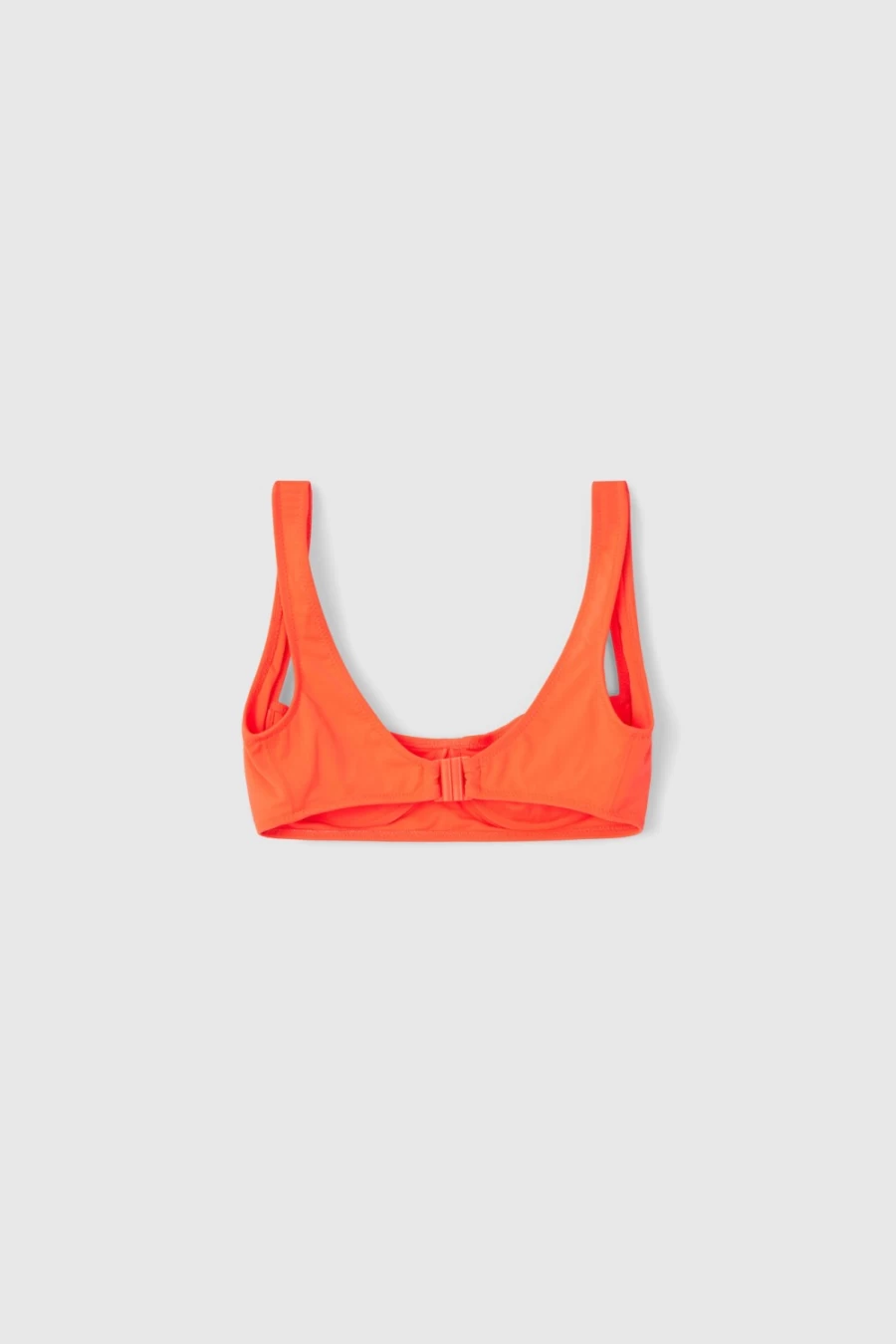Rodebjer Women's Pointbreak Bikini Top in Hot Tangerine - Stylish Swimwear for Summer