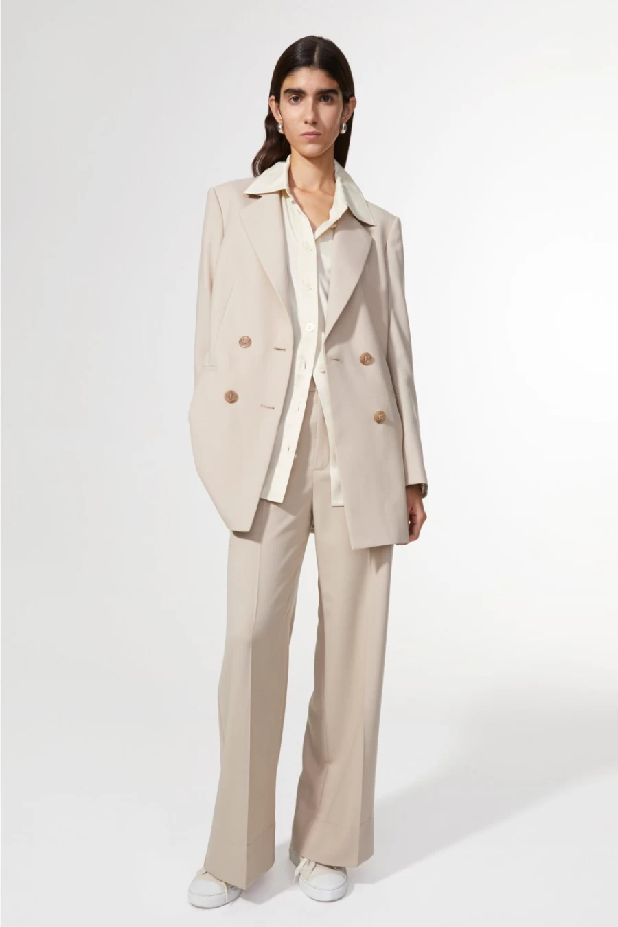 Rodebjer Women's Oyster Lucida Blazer - Elegant Tailored Jacket for Women