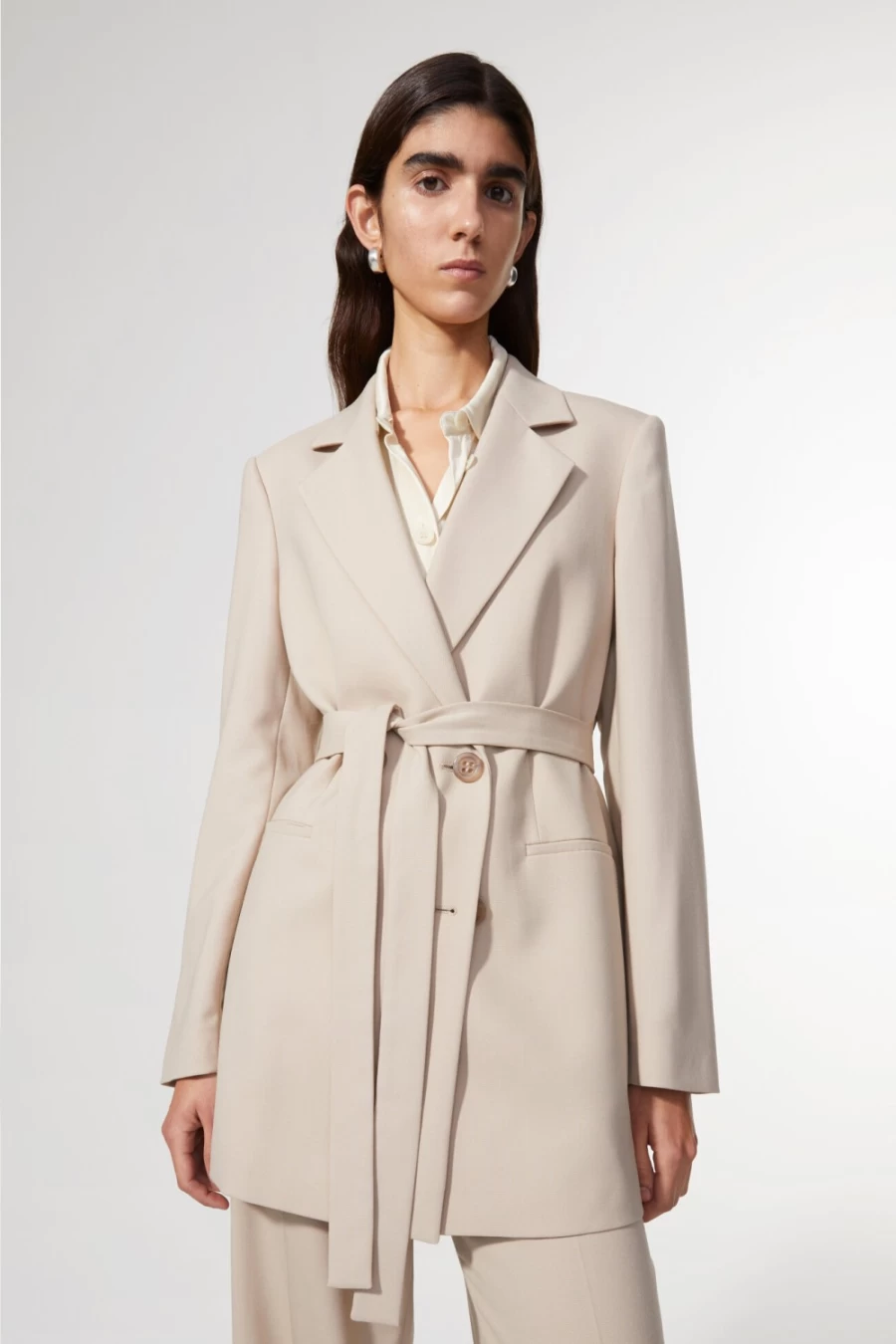 Rodebjer Women's Oyster Lucida Blazer - Elegant Tailored Jacket for Women