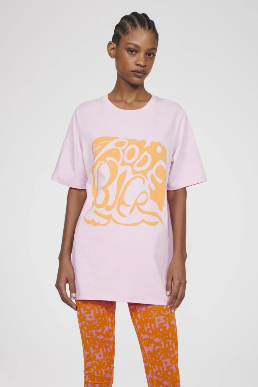 Rodebjer Women's Pink Moment Cotton Willis T-Shirt